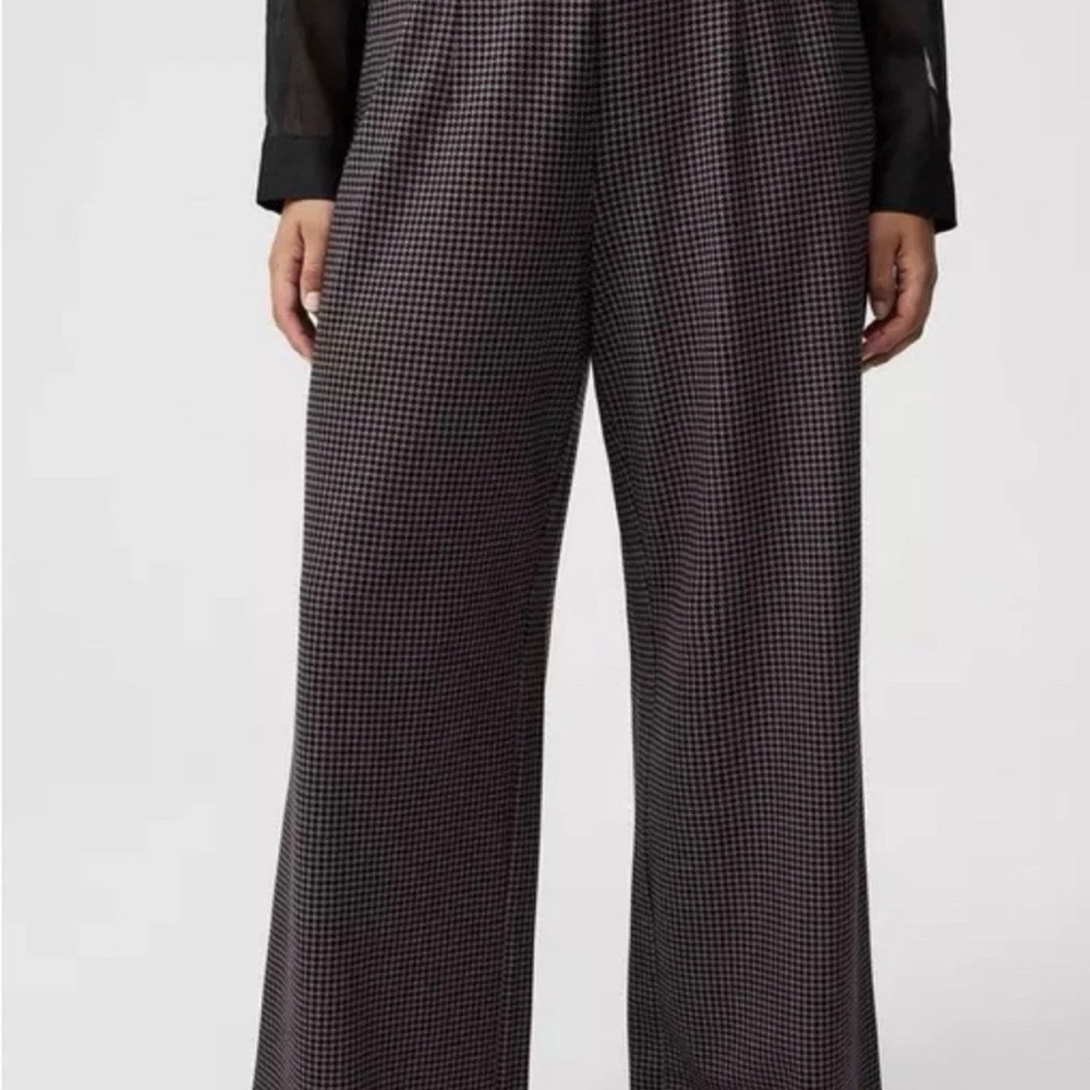 Torrid High Rise Wide Leg Pants Pull On Stretch Soft Work Dressy Plus Size 4S